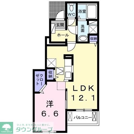 レクタ加須の物件間取画像